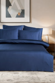 Постільна білизна Luoca Patisca Stripe Satin 300 TC 200х220 см Faye Navy