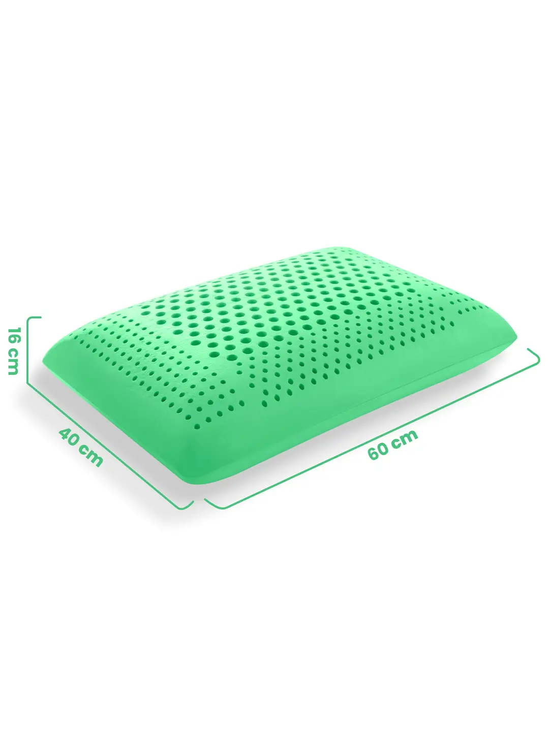 Подушка ортопедична Ergo Foam 60x40x16 см. Visko Aroma Therapy Peppermint