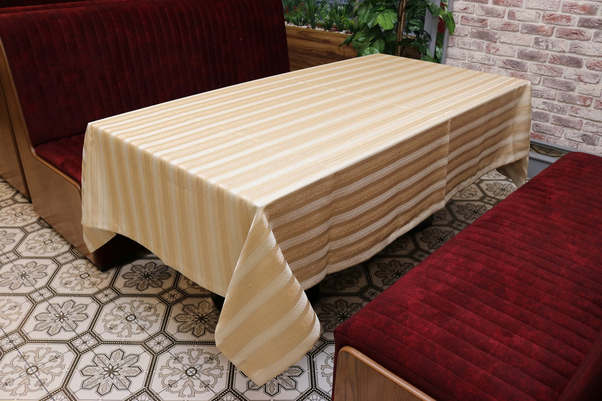 Cкатертина жакардова Kayra Strip 160×285 cм