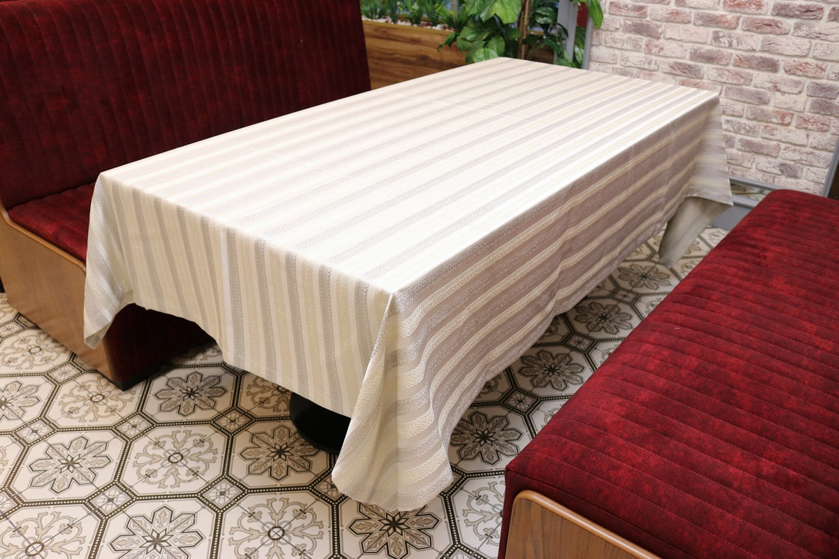 Cкатертина жакардова Kayra Strip 160×285 cм