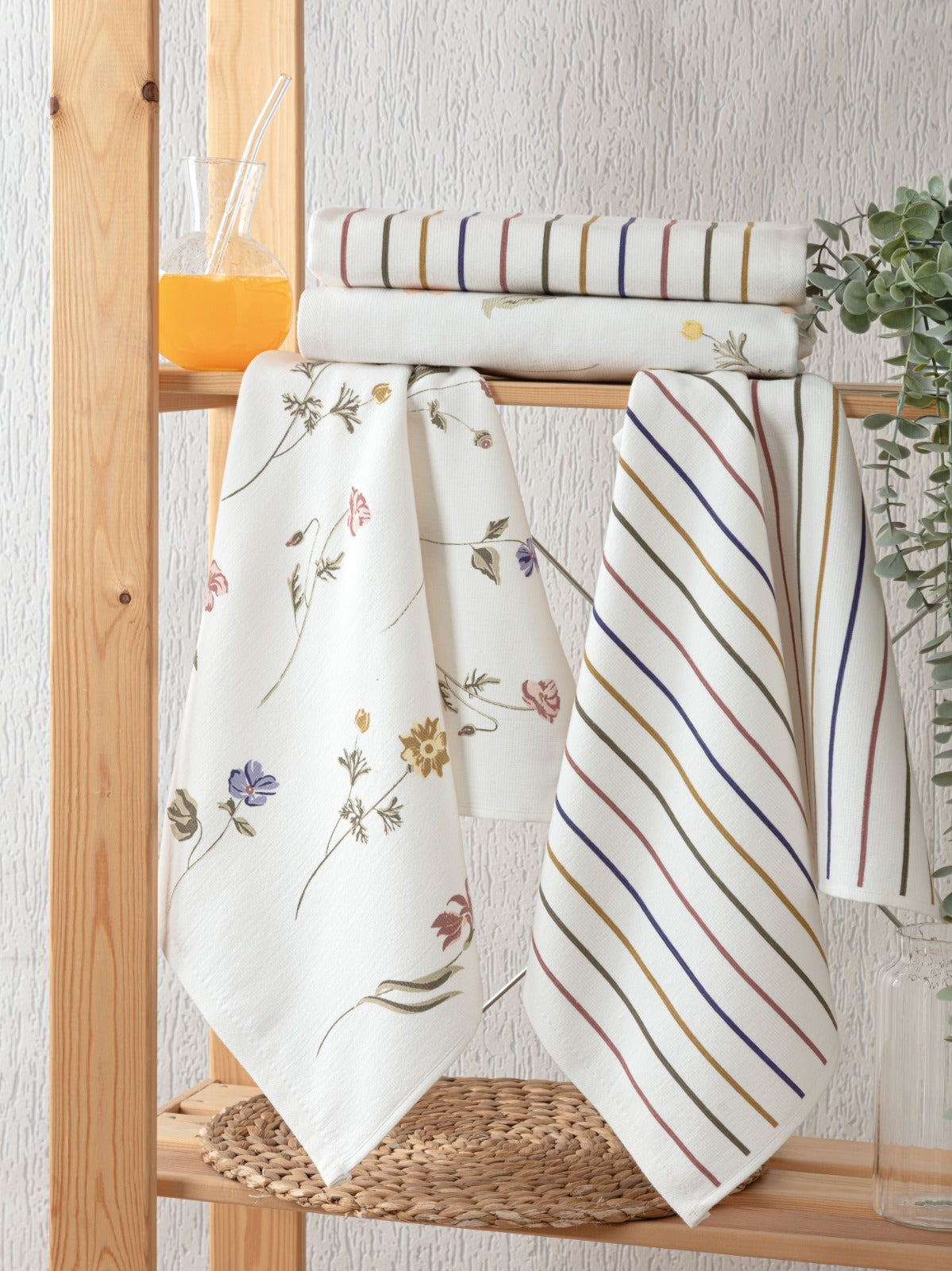 Набір кухонних рушників Pupilla 40х60 см. 4 шт. Floral