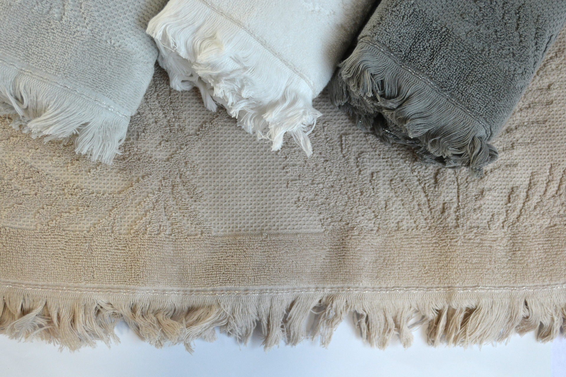Набір рушників Pupilla 70х140 см Rossi, банні 4 шт.
