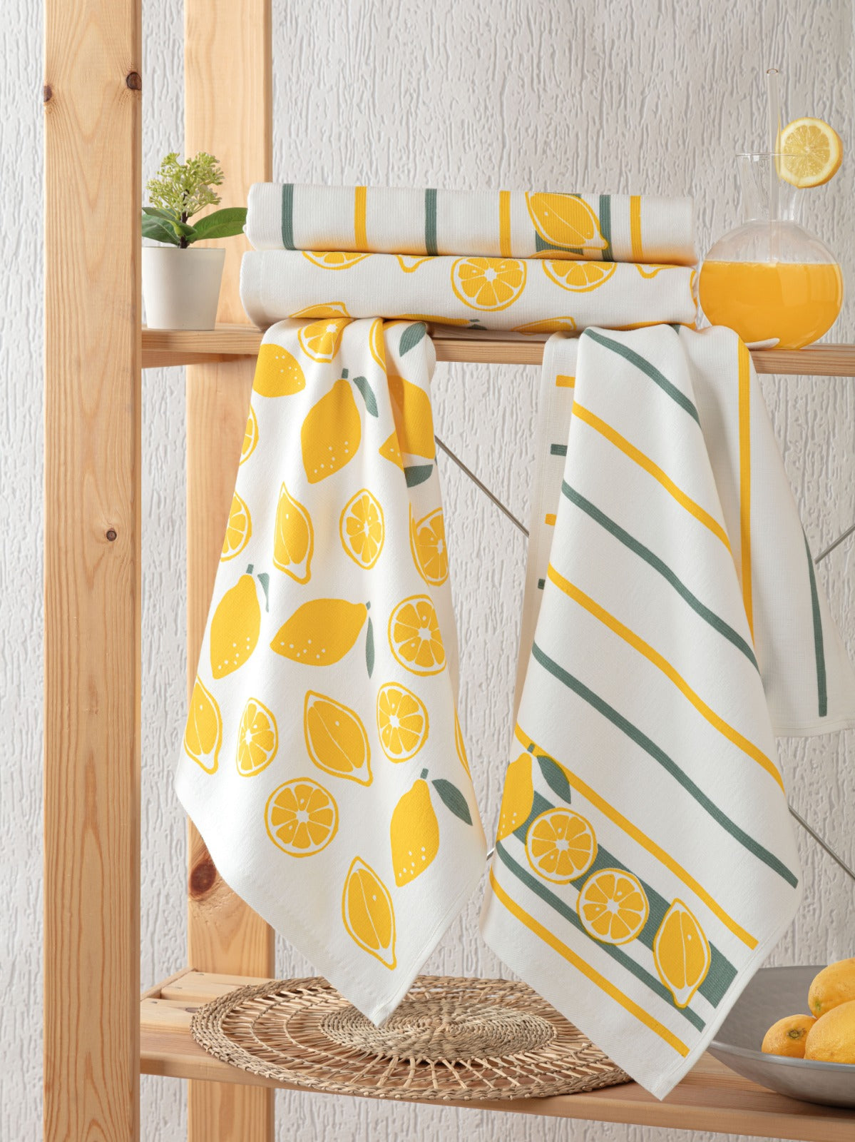 Набір кухонних рушників Pupilla 40х60 см. 4 шт. Limon