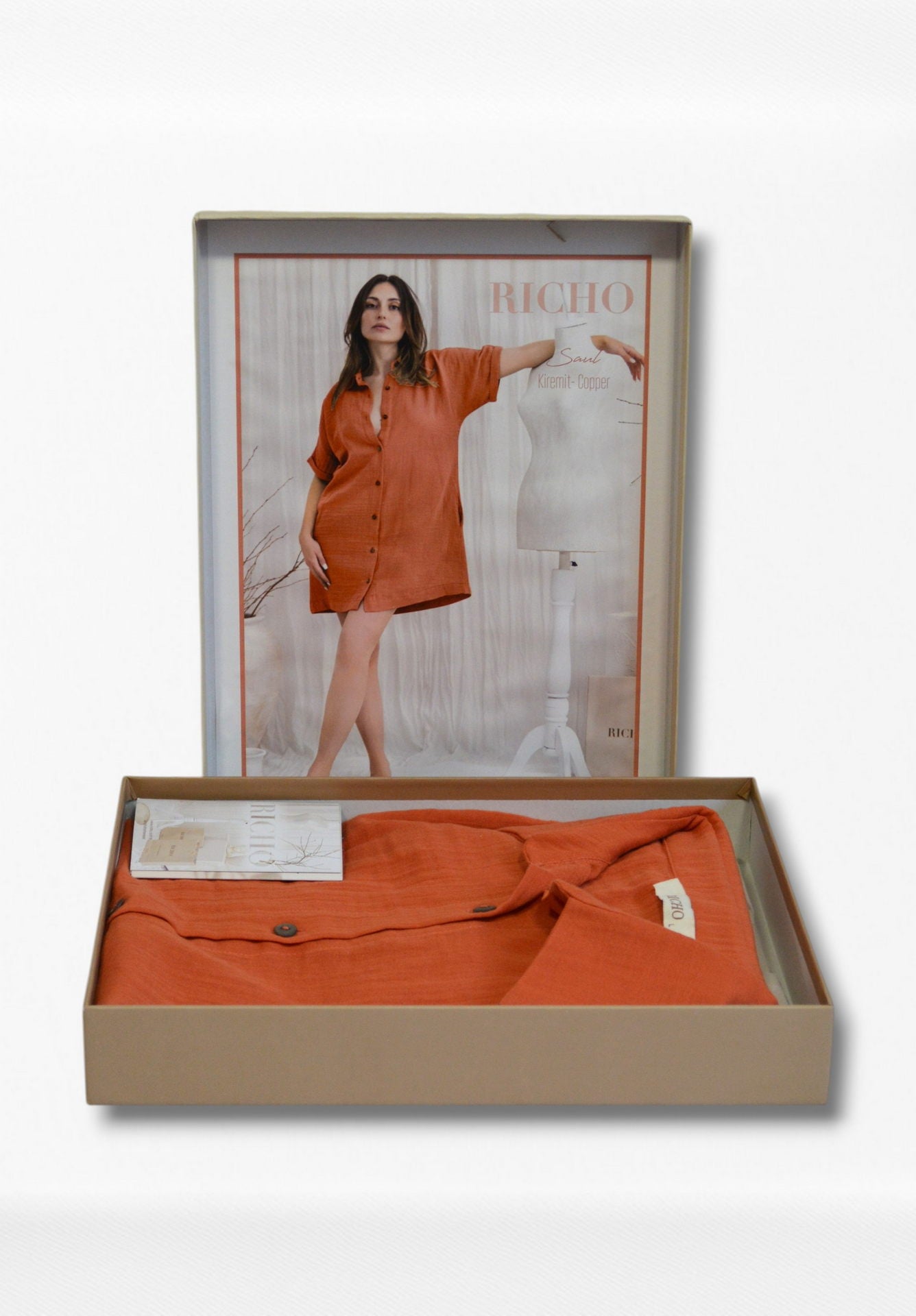 Жіноча сукня – сорочка Richo Saul Kiremit