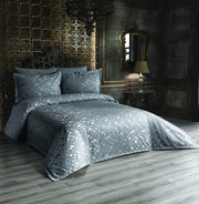 Покривало з наволочками Modabox 240 x 260 см Sezen Antrasit