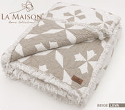 Муслінове покривало La Maison 220 х 240 см. Leva Beige