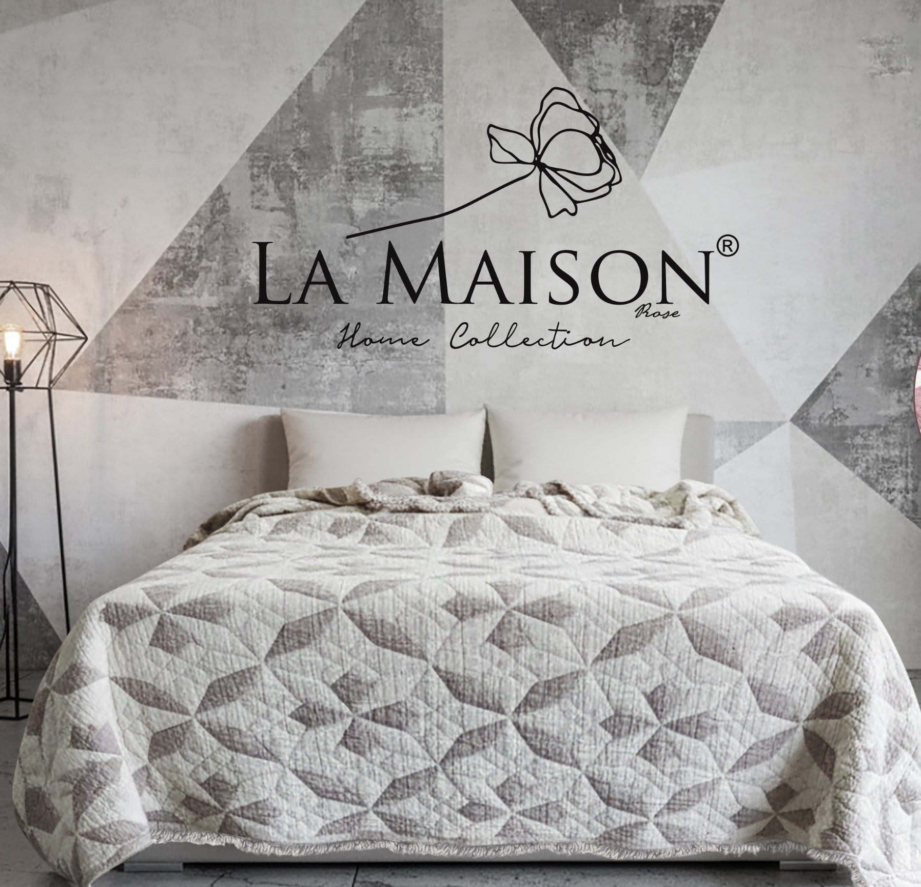 Муслінове покривало La Maison 220 х 240 см. Leva Beige