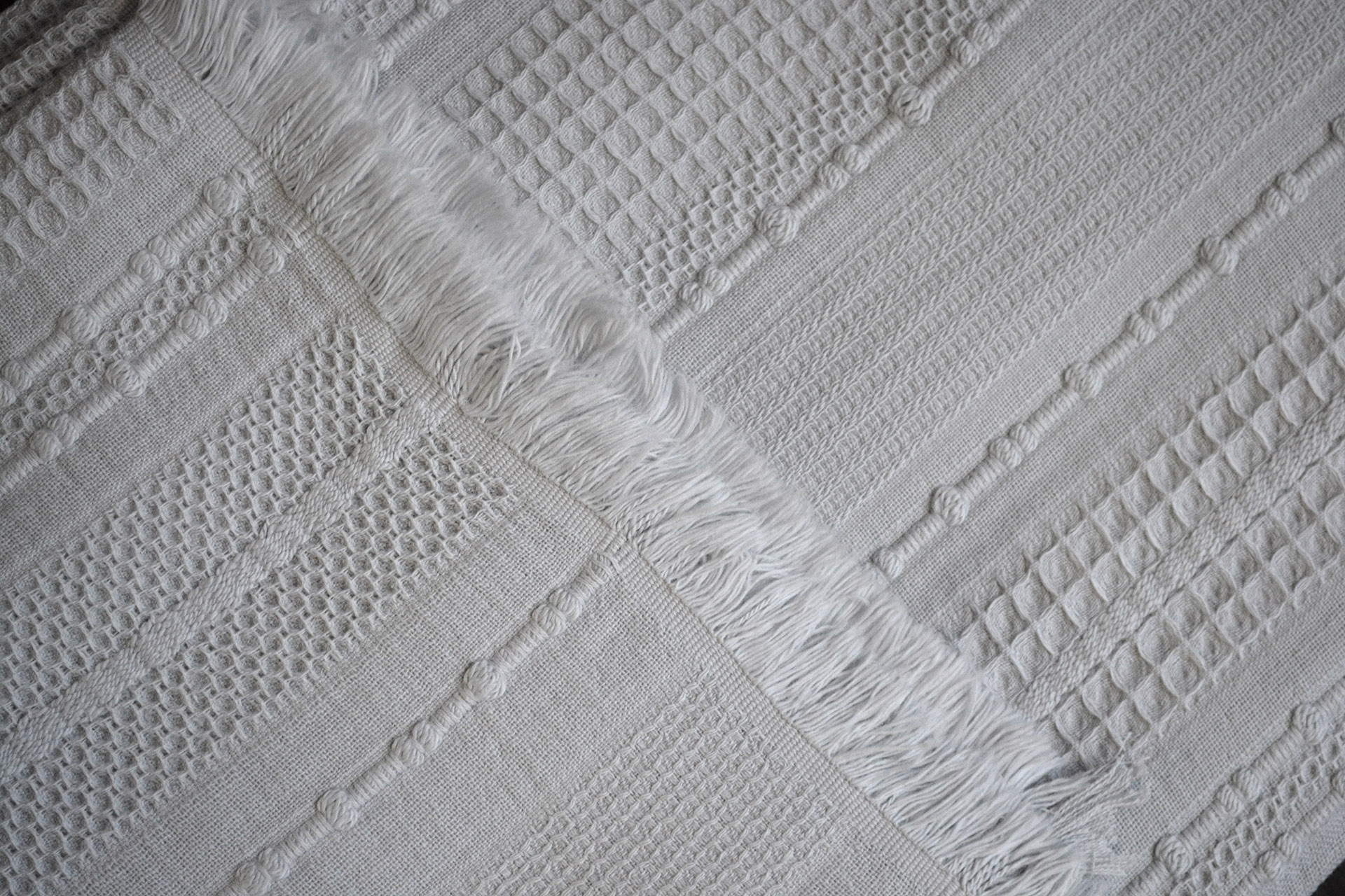 Вафельне простирадло First Choice Sole 220×240 см. Gri