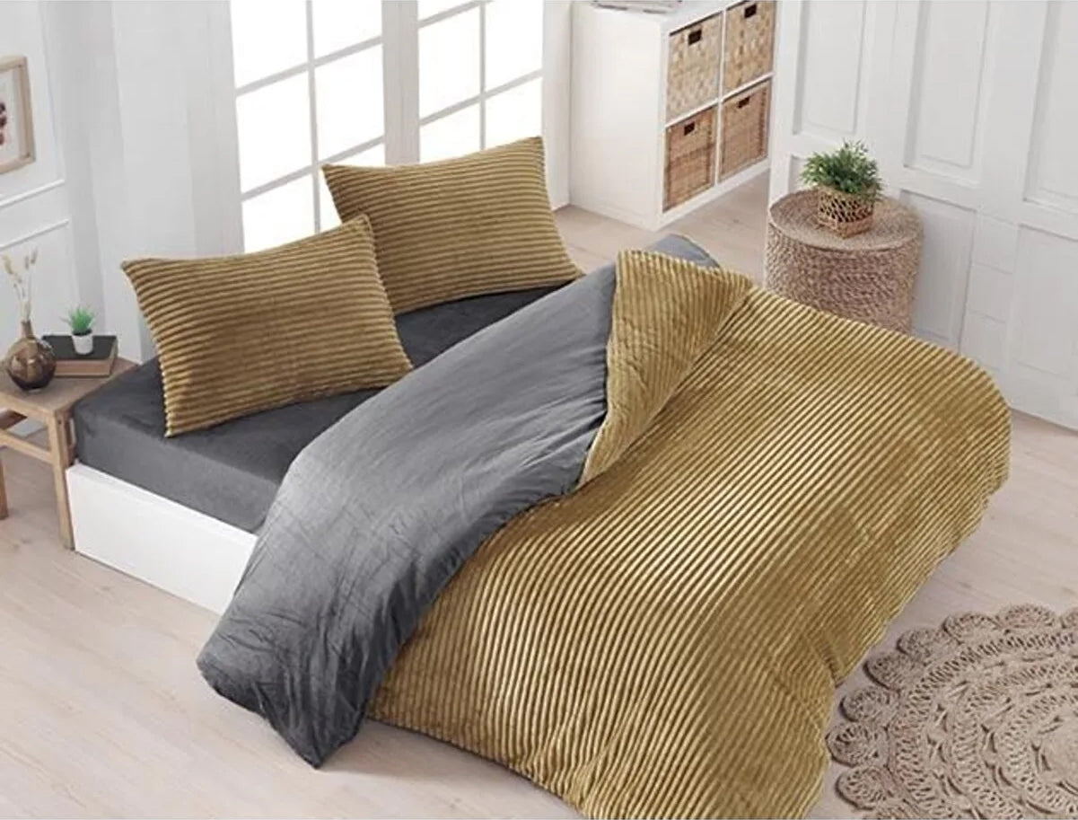 Комплект оксамитової постільної білизни Merinos Eternity 200×220 см. Hardal