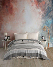 Бавовняне покривало Moss Basile 220 x 240 см. Gri