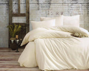 Постільна білизна Venica Mascuse Satin 200х220 см, простирадло 160х220+30 см Krem