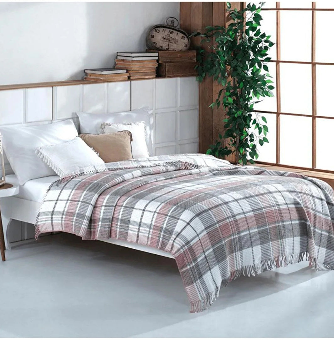 Плед Aksu 150×200 см. Cozy Life Inka Gulkurusu