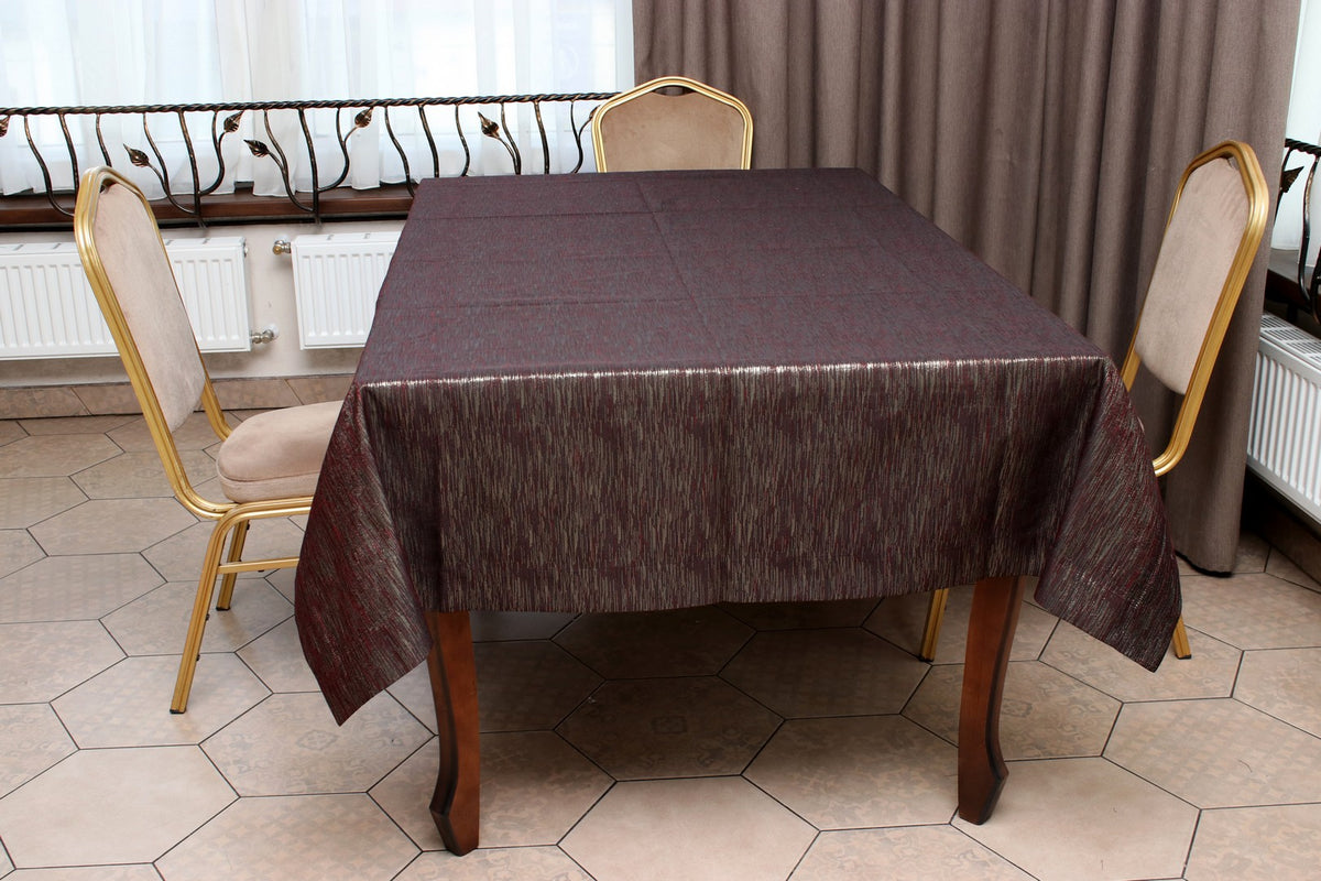 Скатертина Kayra жакардова "Дощик", 155 х 290 см