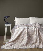 Муслінове покривало Issimo 220 х 240 см. Perge Beige