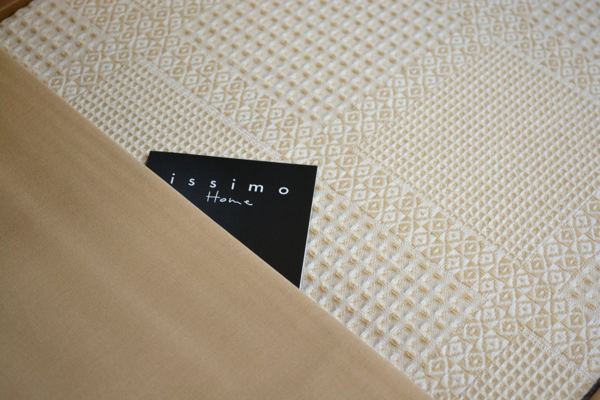 Постільна білизна з пледом Issimo Ranforse 220 х 240 см Summerpunch Beige