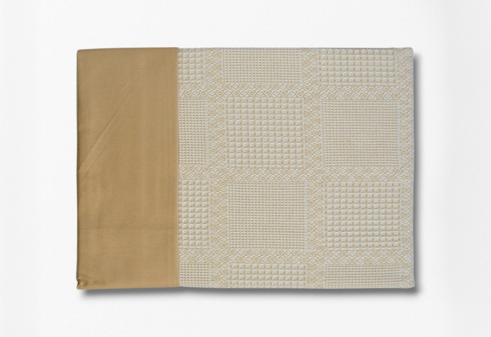 Постільна білизна з пледом Issimo Ranforse 220 х 240 см Summerpunch Beige