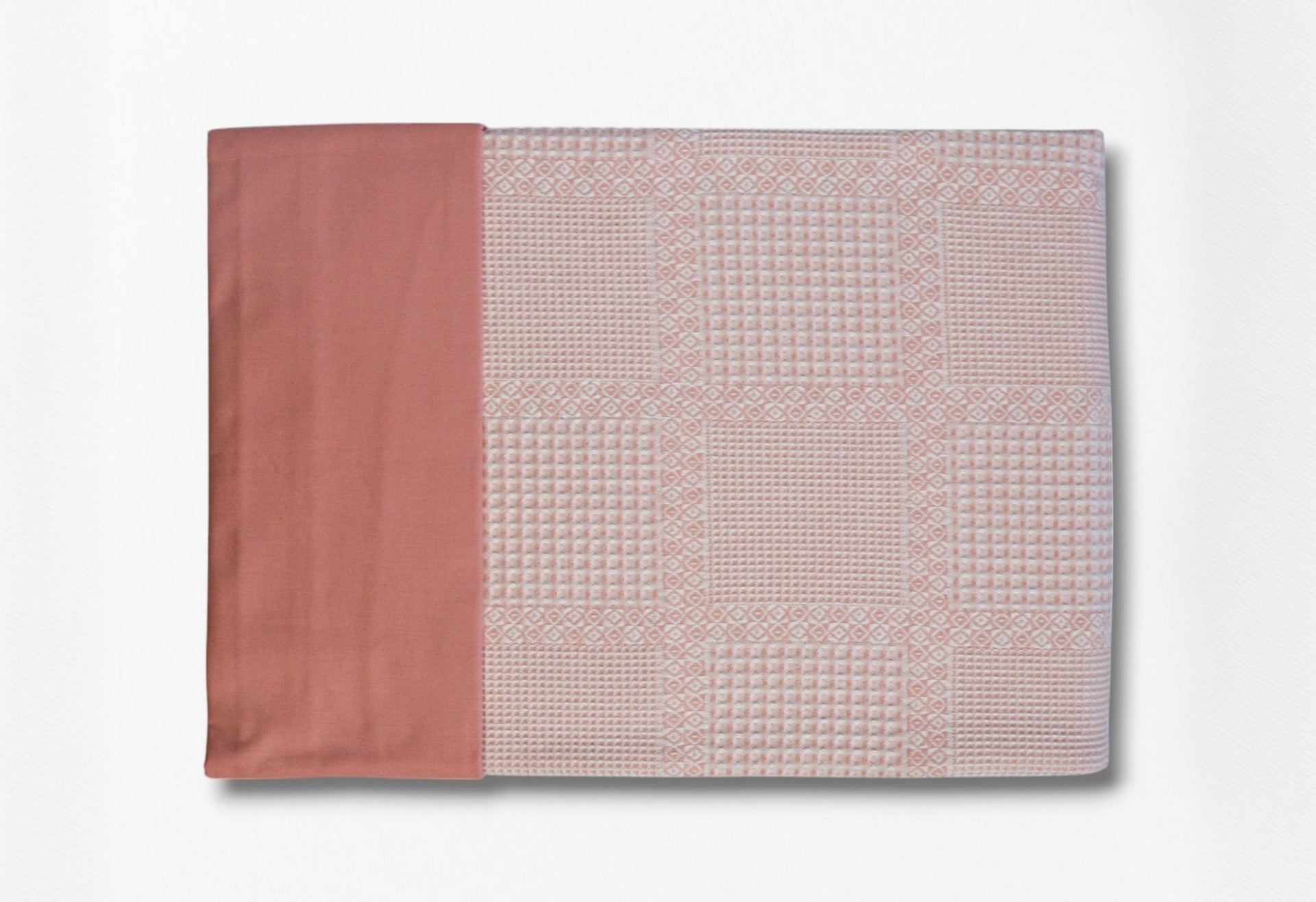 Постільна білизна з пледом Issimo Ranforse 220 х 240 см Summerpunch Blush