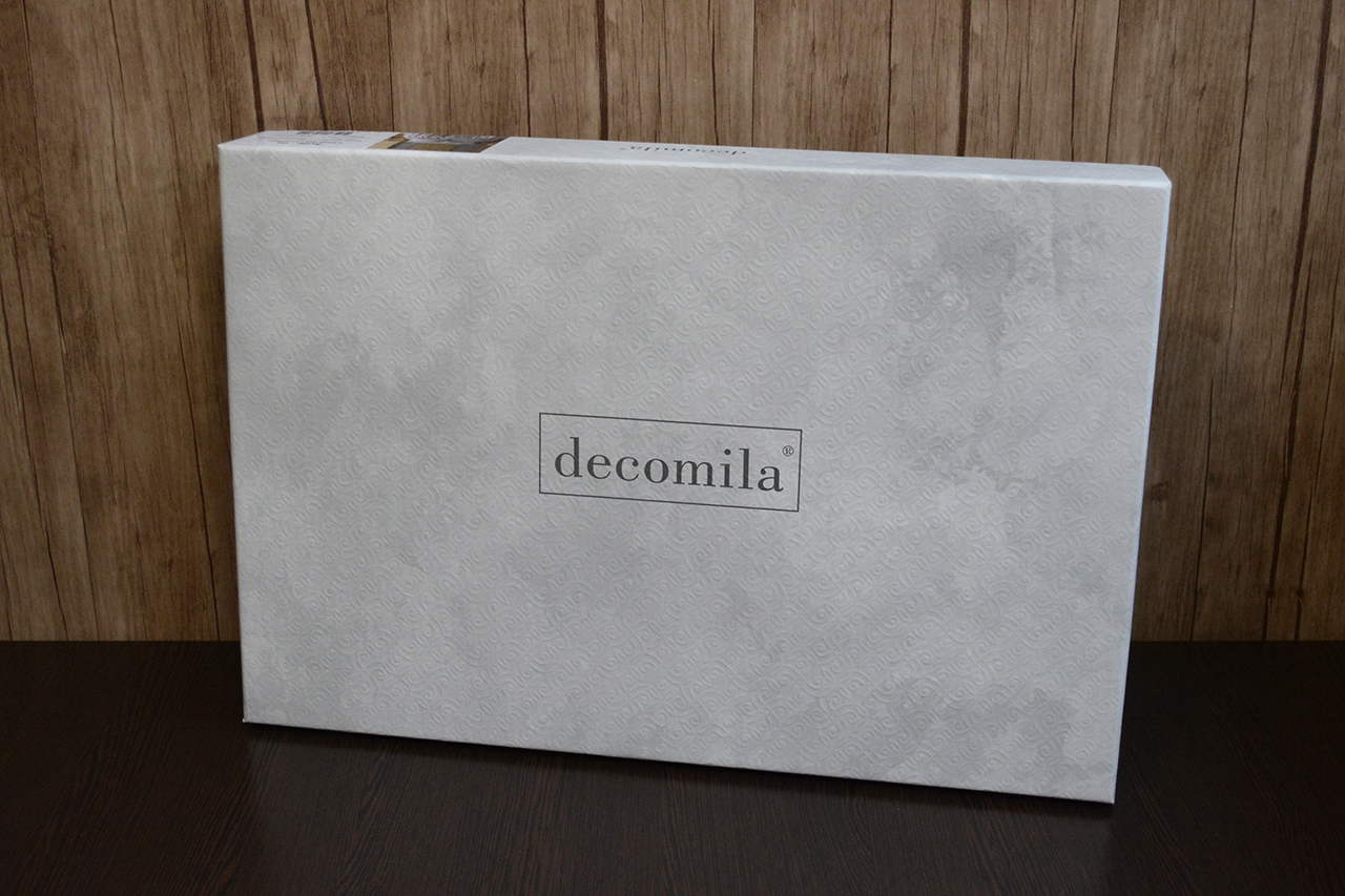 Покривало з наволочками Decomila 240х260 см Beste Gri