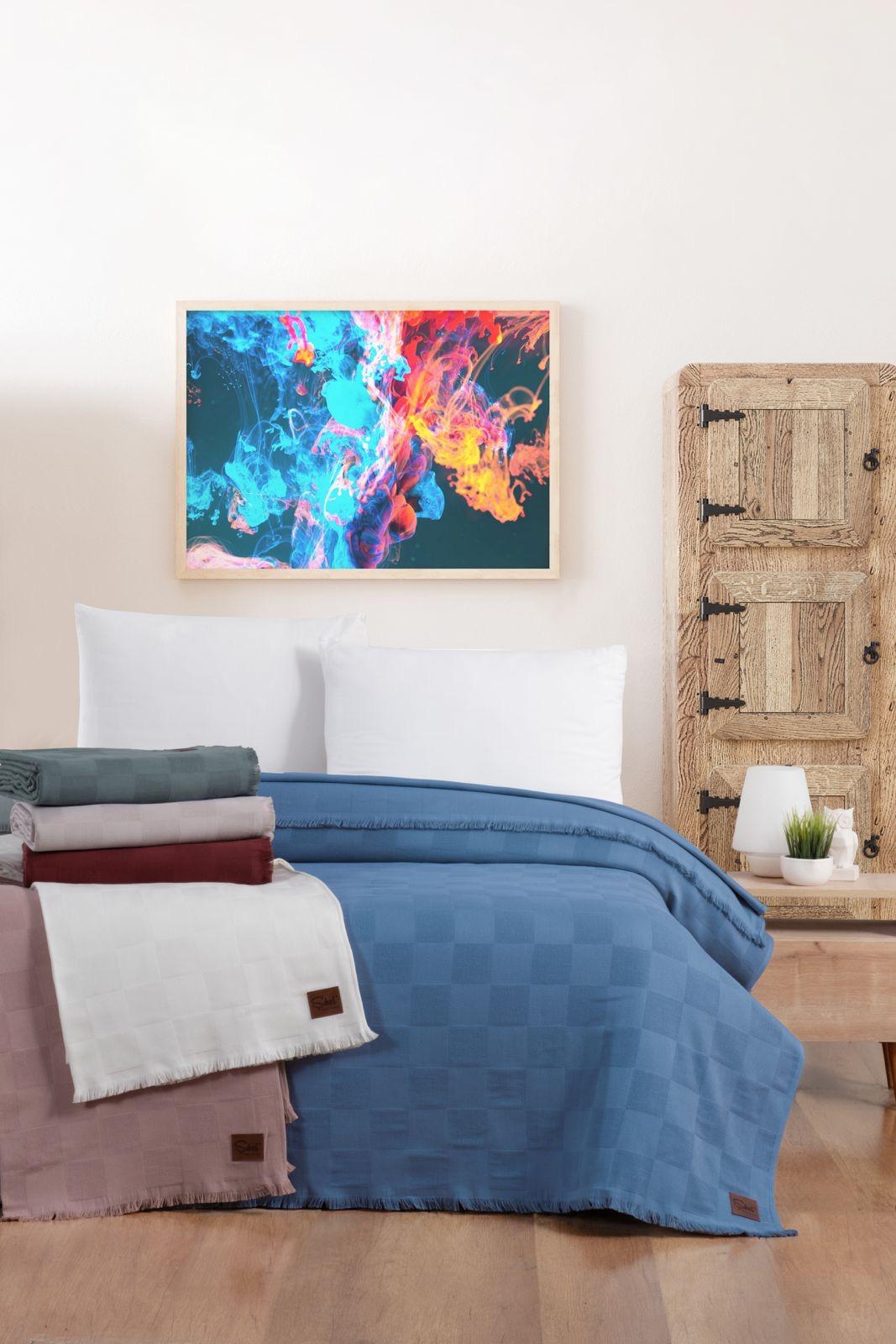 Вафельне покривало Sikel 210×240 см. Elegan Yesil