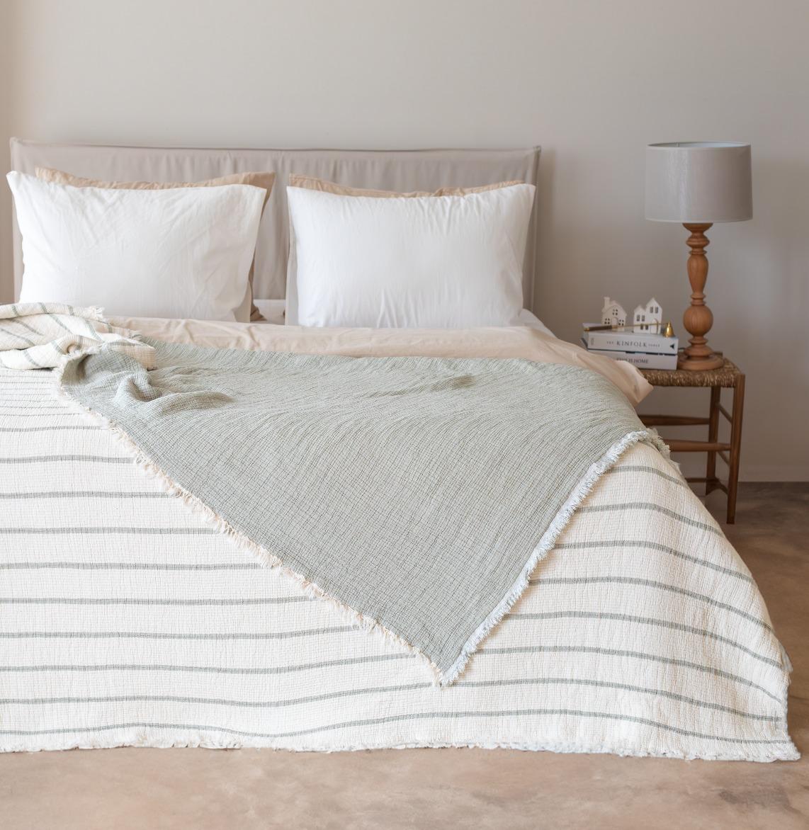 Муслінове покривало Moss Exclusive Muslin 170 х 230 см. Bej