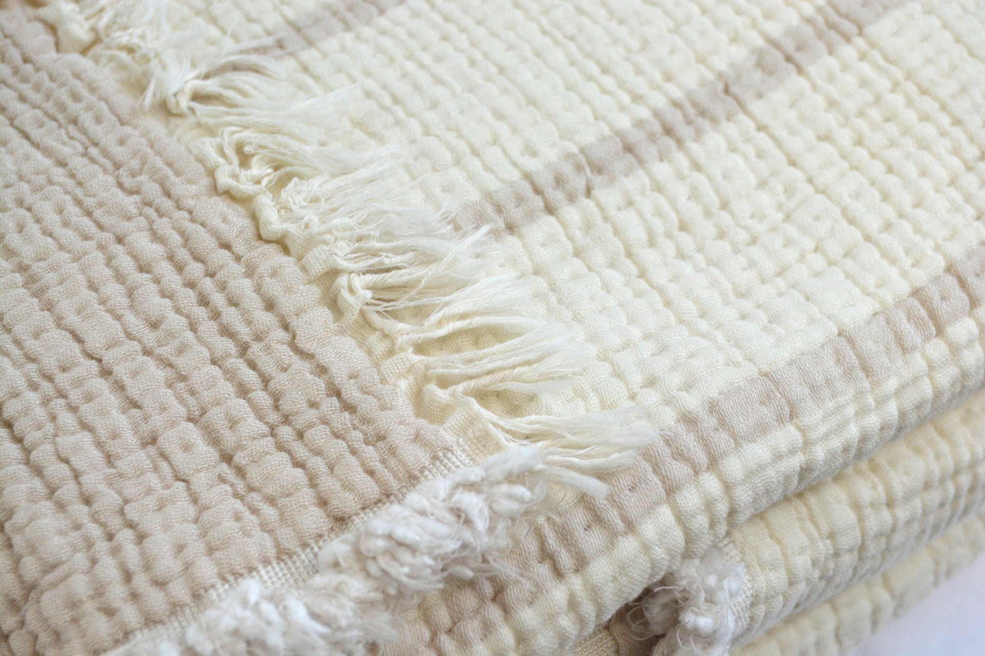Муслінове покривало Moss Exclusive Muslin 170 х 230 см. Bej