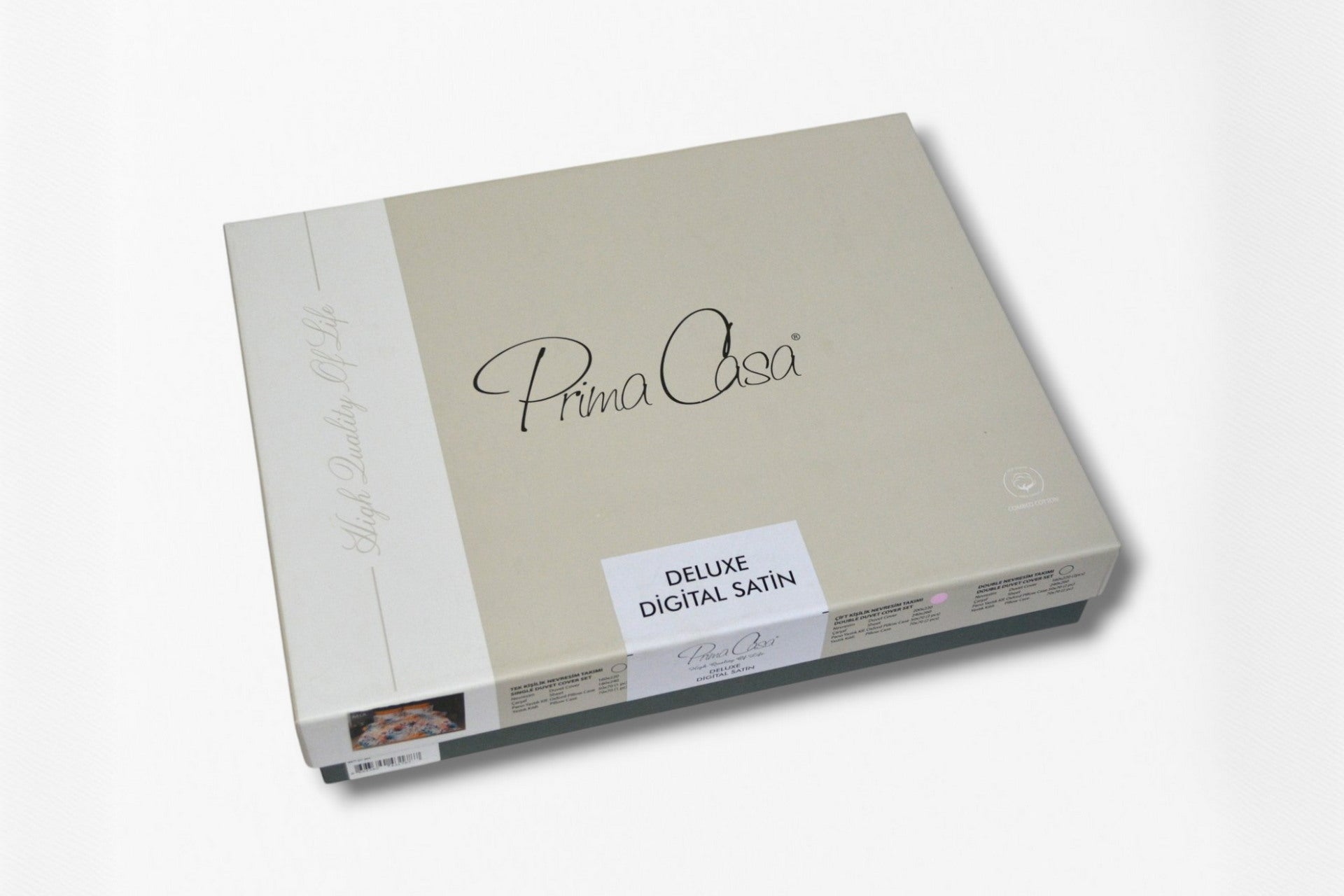 Комплект постільної білизни Prima Casa Digital Satin 200 х 220 см. Linya