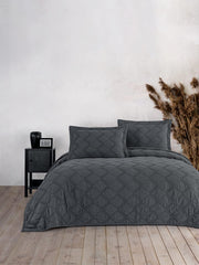 Покривало з наволочками Maribor Natural Creations 240 х 260 см. Antrasit