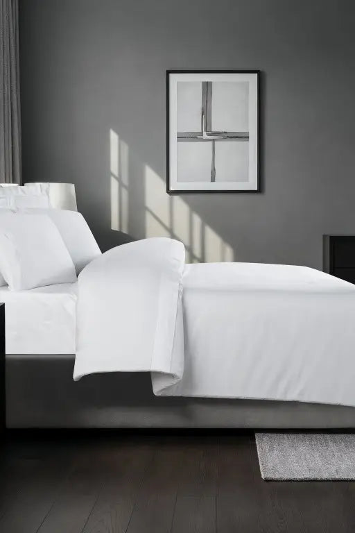 Постільна білизна La Romano Mona Premium Satin 300TC 200×220см Frezya White