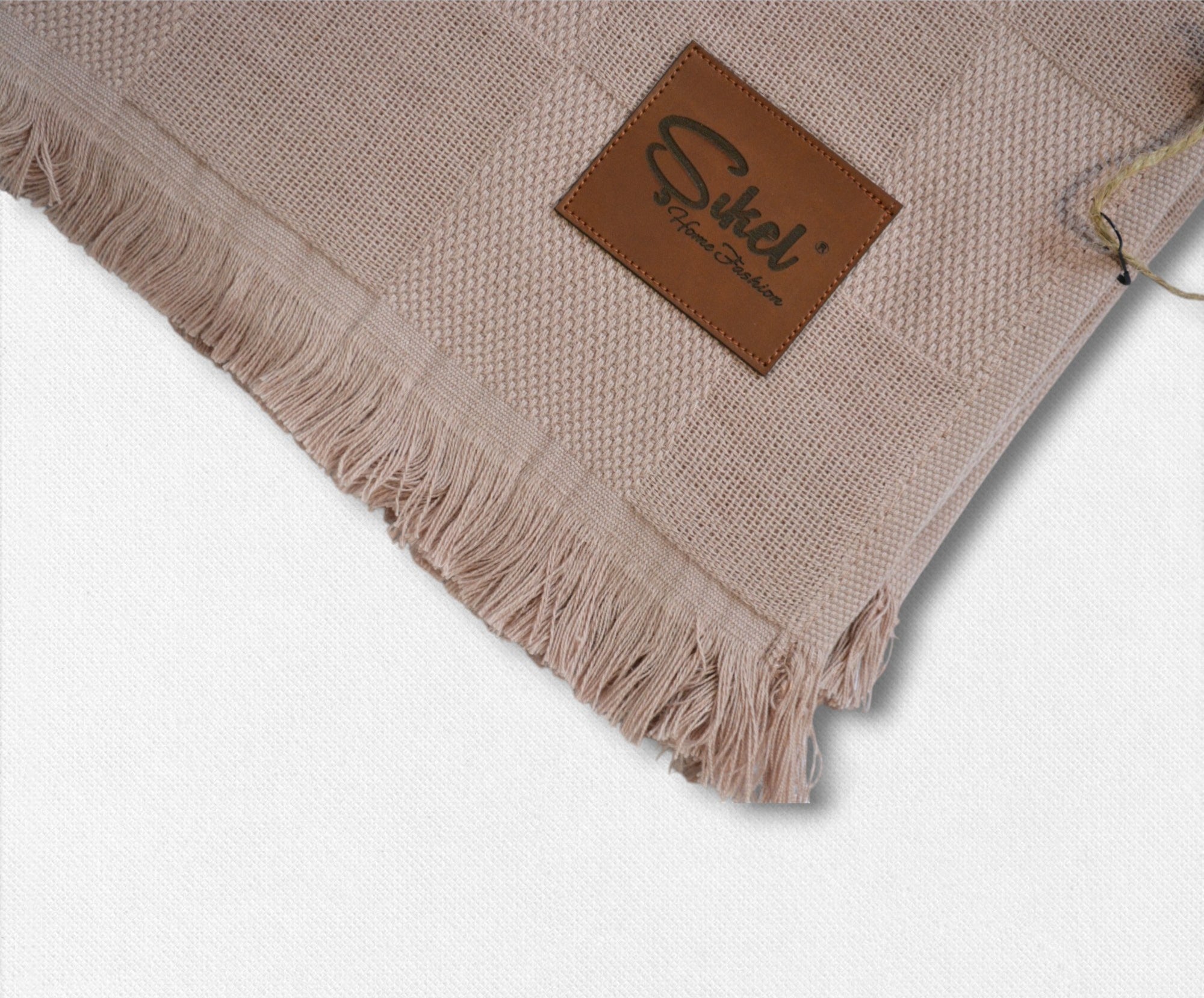 Вафельне покривало Sikel 210×240 см. Elegan Pudra