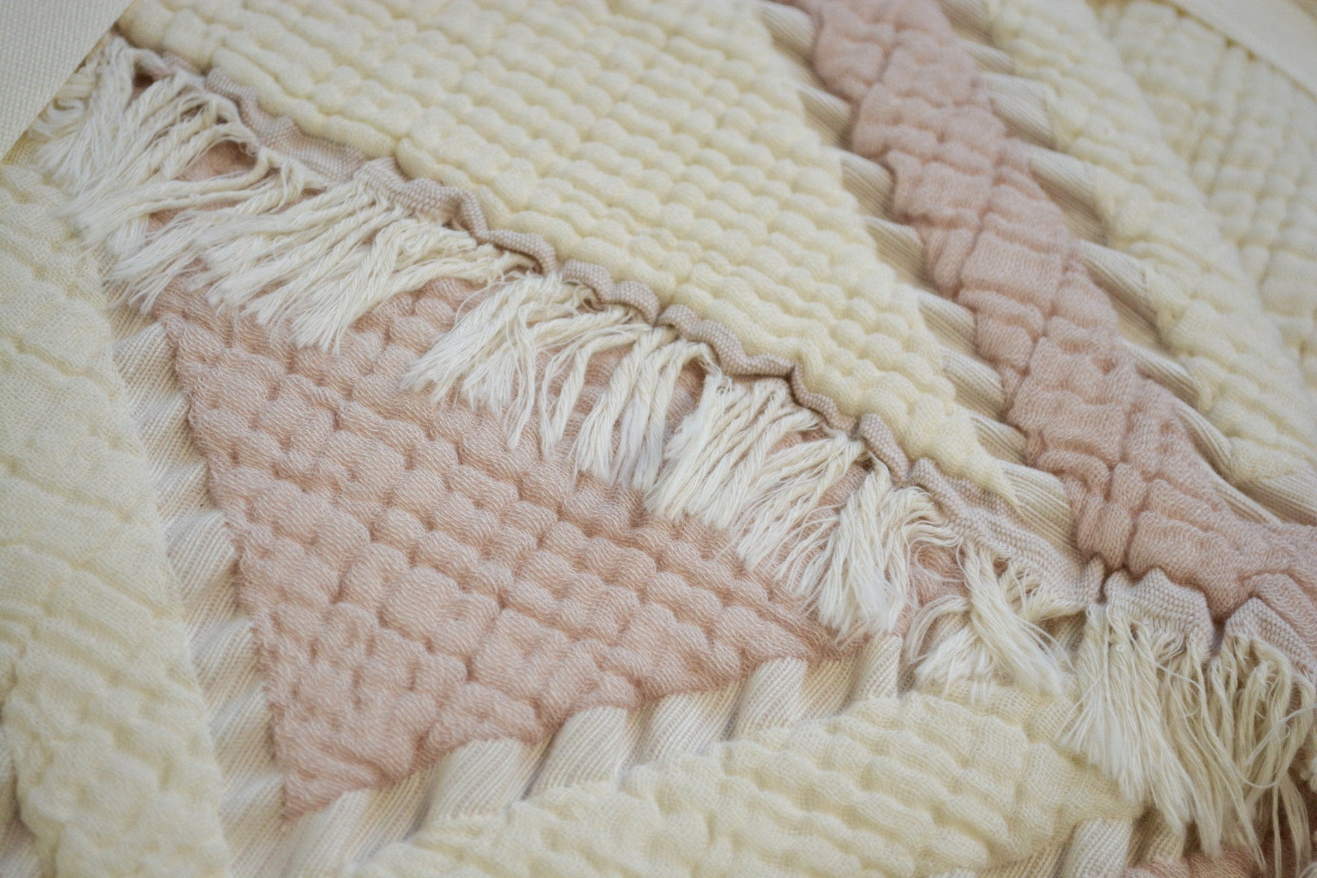 Муслінове покривало Moss Ivory Muslin 230 х 250 см. Pudra