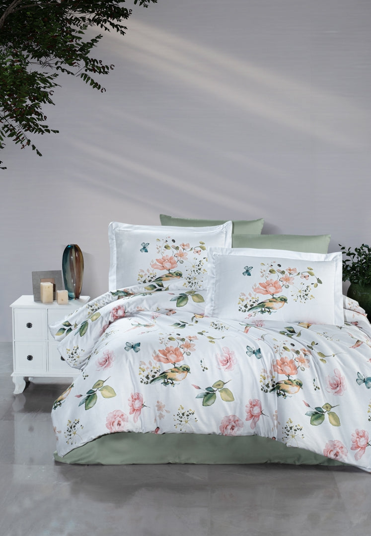 Постільна білизна First Choice Cotton Satin 160 х 220 см Alice Green
