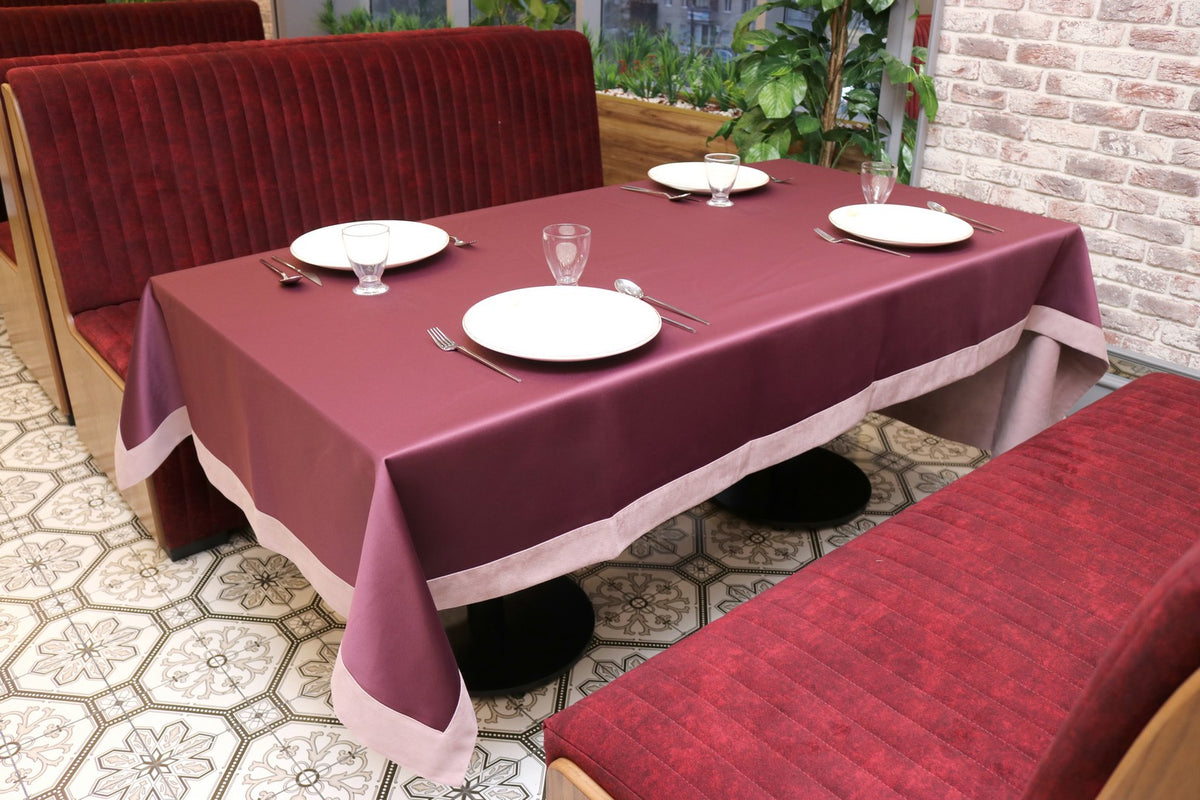 Скатертина двостороння Kayra Blackout 160×285 см