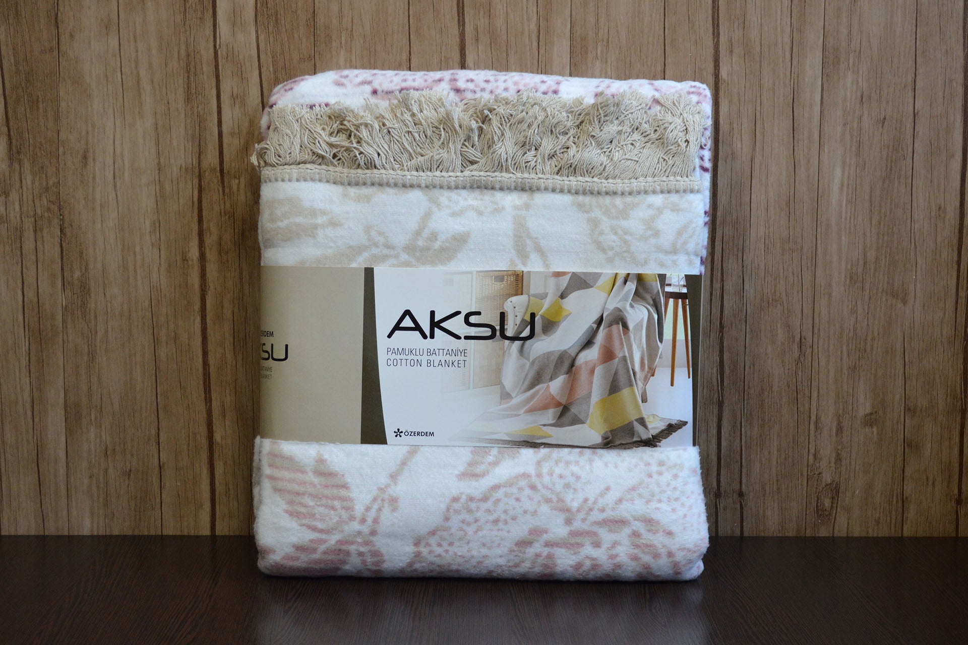 Плед Aksu 180×220 см. Amarente Pembe