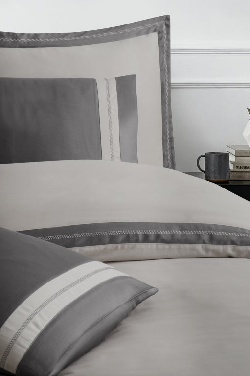 Постільна білизна La Romano Mona Premium Satin 300TC 200×220см Alara Ash