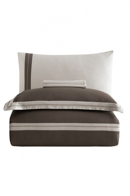 Постільна білизна La Romano Mona Premium Satin 300TC 200×220см Alara Iron