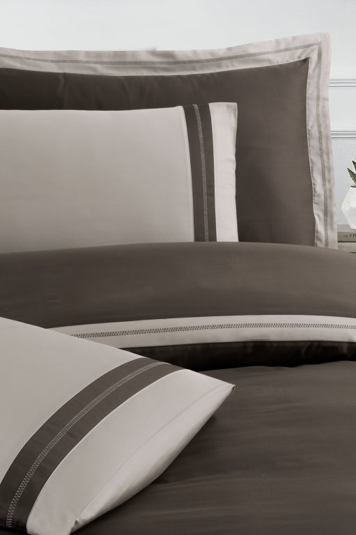 Постільна білизна La Romano Mona Premium Satin 300TC 200×220см Alara Iron