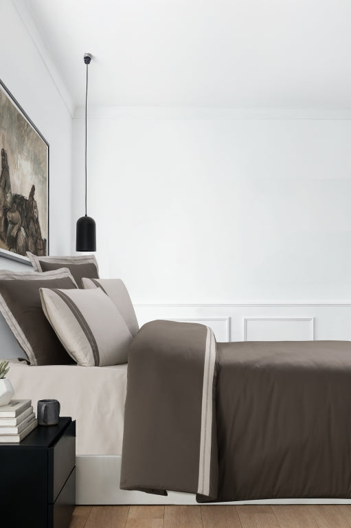 Постільна білизна La Romano Mona Premium Satin 300TC 200×220см Alara Iron