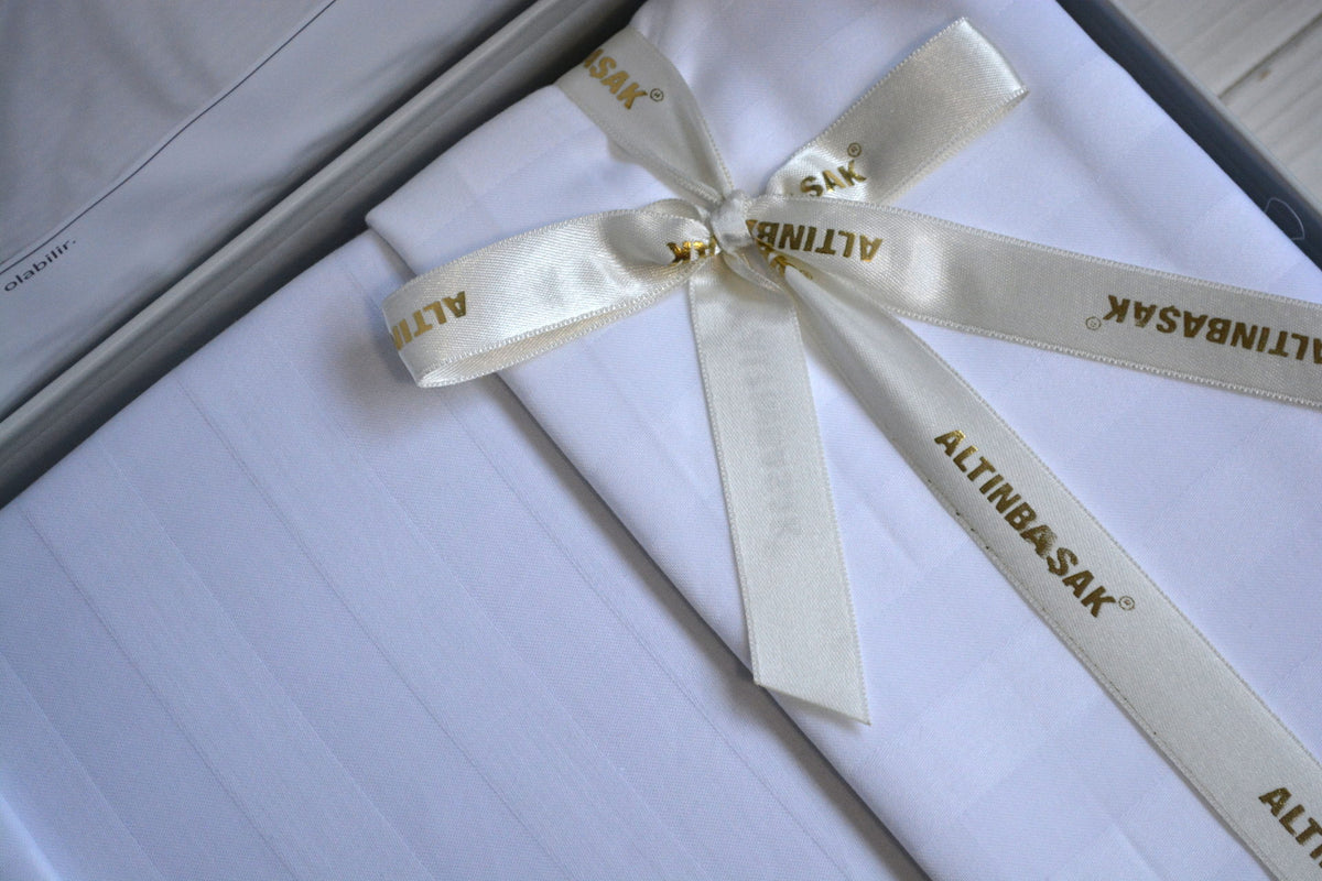 Постільна білизна Altinbasak Satin 200 х 220 см Always Beyaz