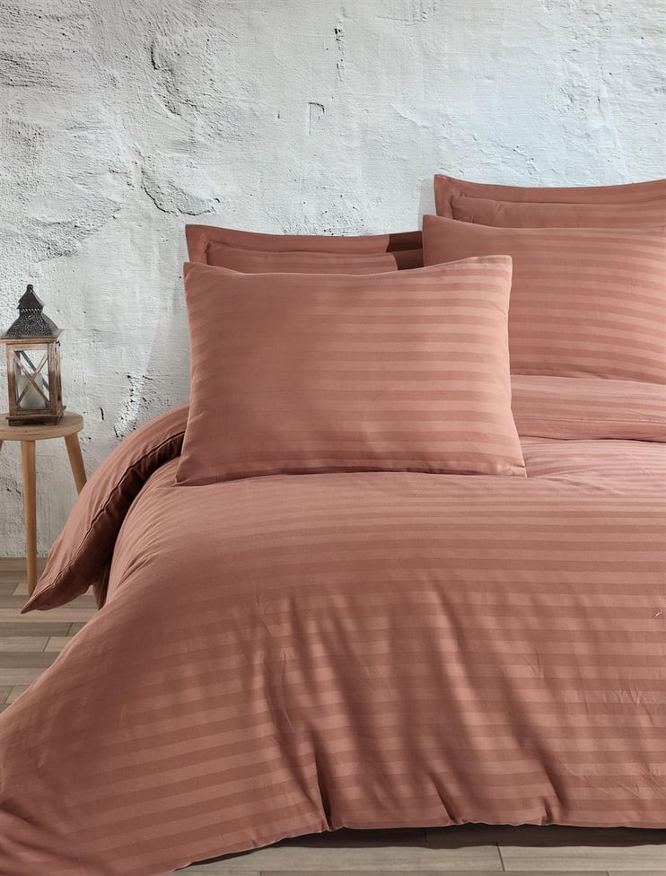 Постільна білизна Altinbasak Satin 160 х 220 см Always Cinnamon