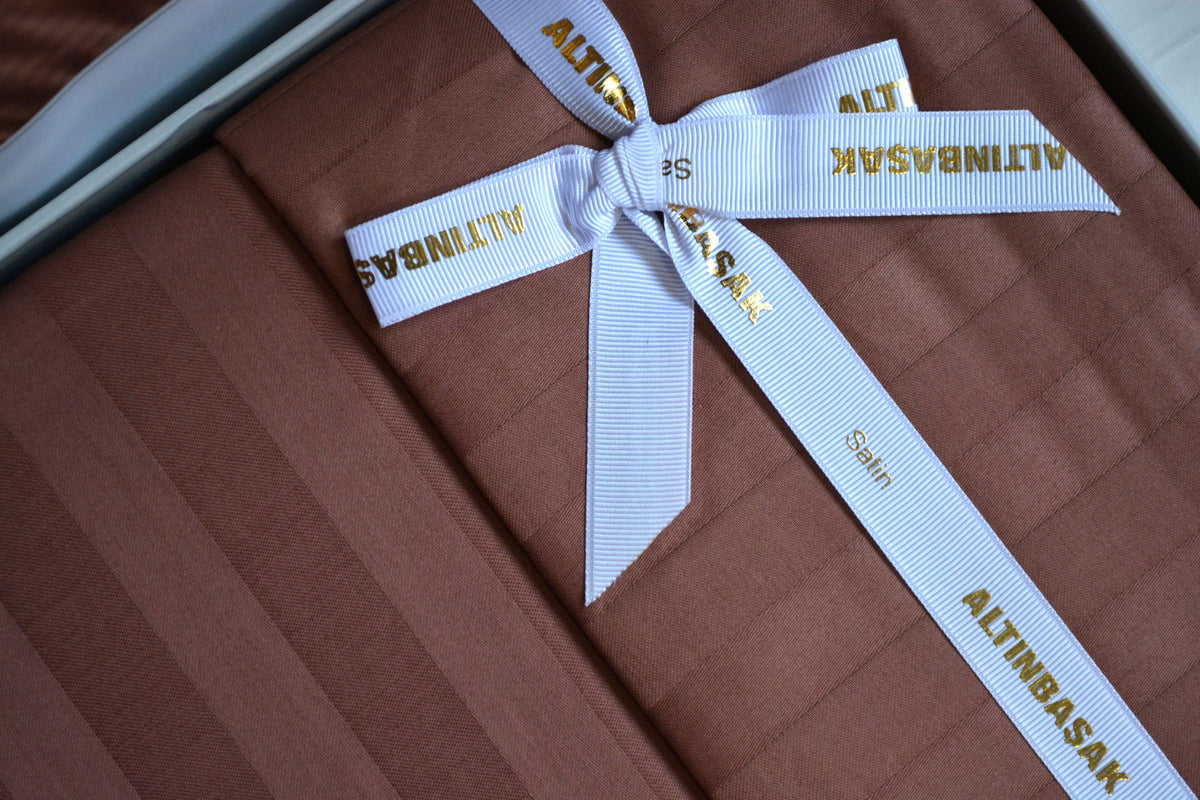 Постільна білизна Altinbasak Satin 160 х 220 см Always Cinnamon