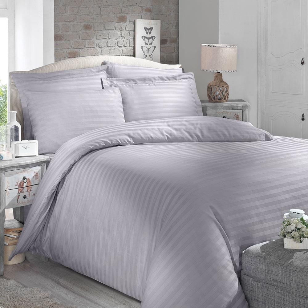 Постільна білизна Altinbasak Satin 200 х 220 см Always Gri