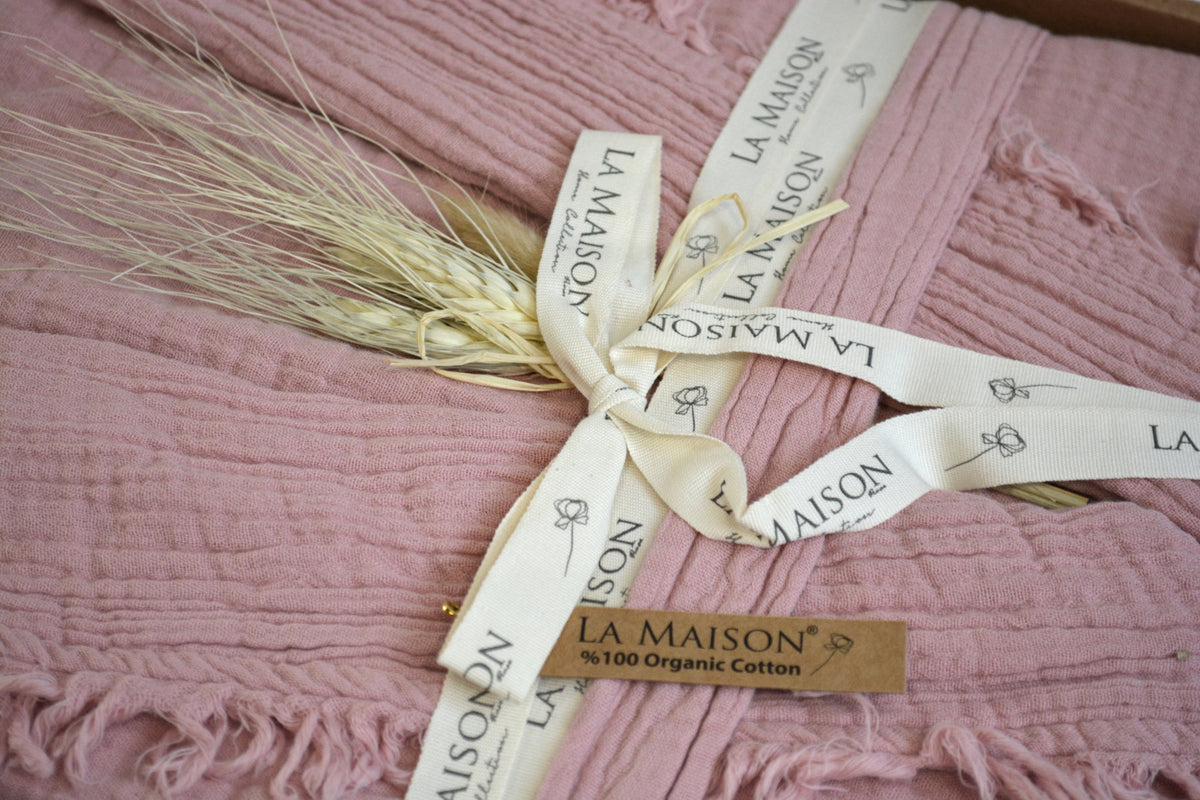 Жіночий мусліновий халат La Maison Alyona Blush