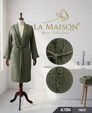 Жіночий мусліновий халат La Maison Alyona Forest