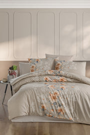 Постільна білизна First Choice Ranforce 160 х 220 см Annabel Cappucino