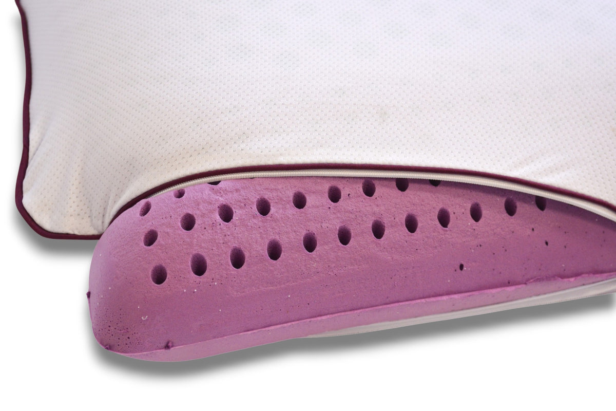 Подушка ортопедична Ergo Foam 60x40x16 см. Visko Aroma Therapy Lavender