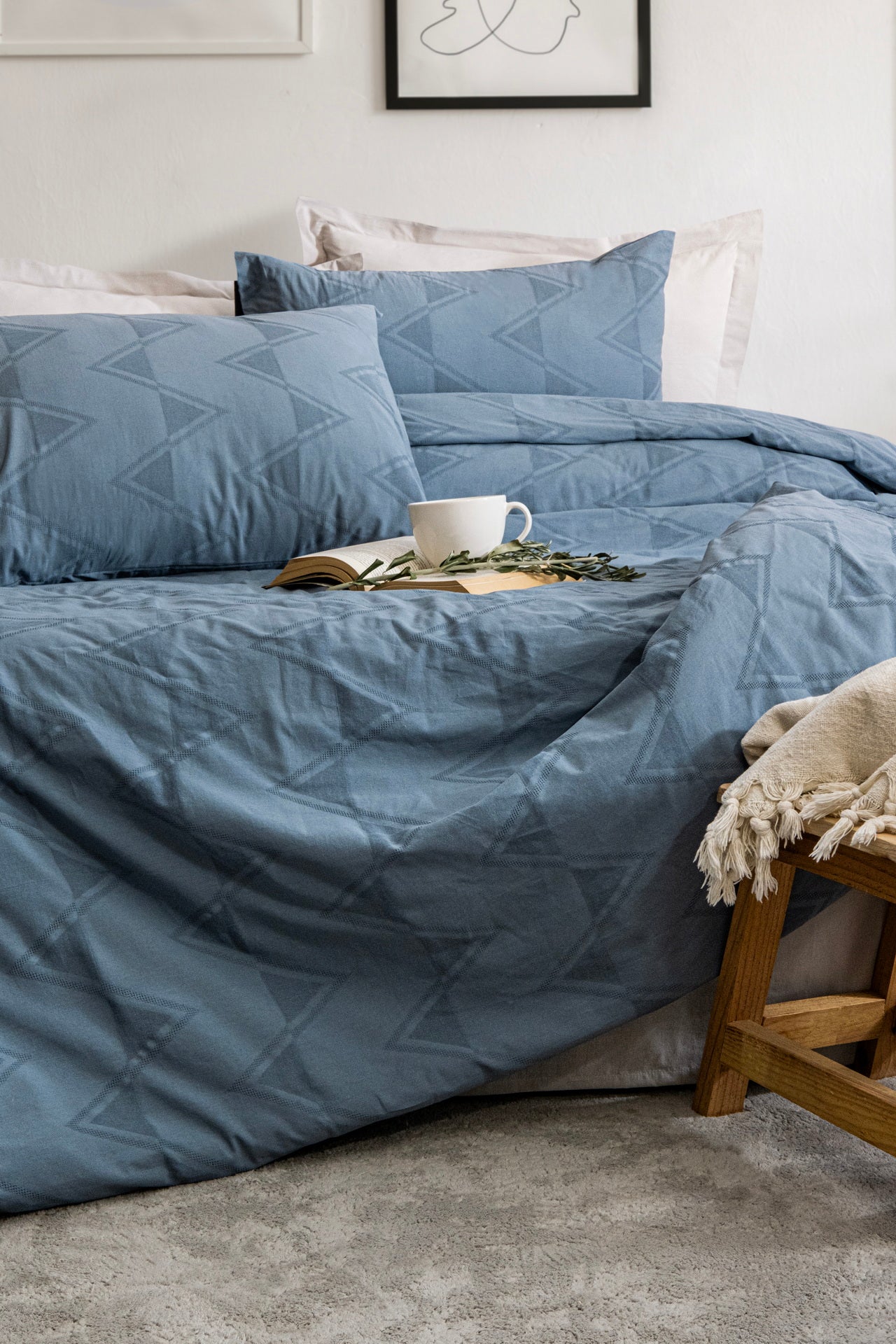 Постільна білизна Saheser Luxury Jacquard 200 х 220 см Astrid