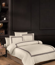 Постільна білизна First Choice Deluxe Satin 200 х 220 см Belezza Cappuccino