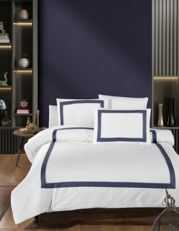 Постільна білизна First Choice Deluxe Satin 200 х 220 см Belezza White