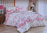 Комплект постільної білизни Bella Home Ranforse 200x220 см Flowers Pink