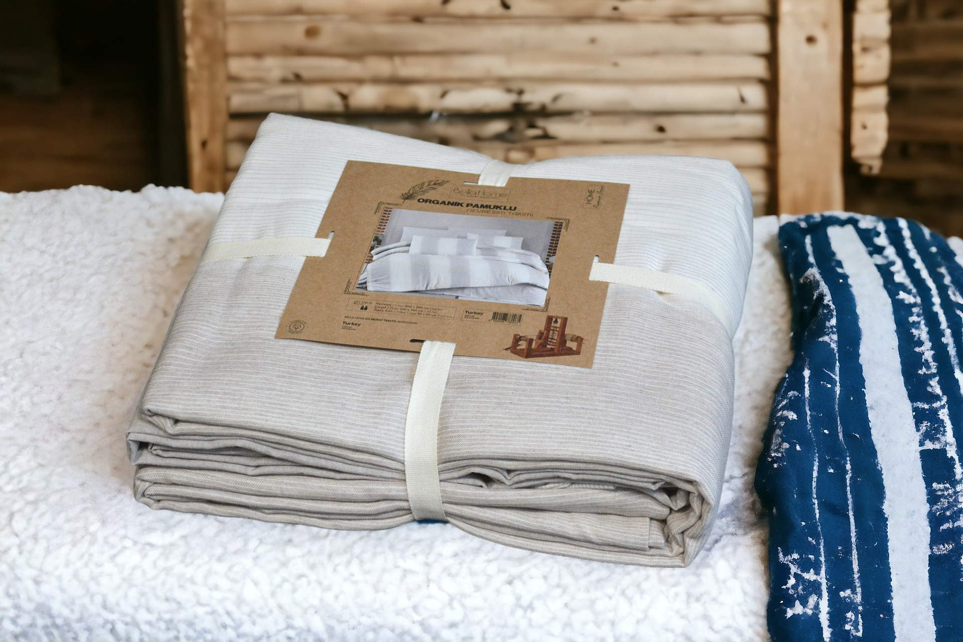 Постільна білизна Bella Home Organik Muslin 200 х 220 см v1